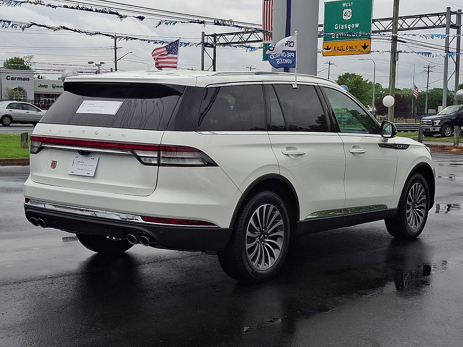 2023 Pristine White Metallic Tri-Coat - AZ Lincoln Aviator Standard AWD