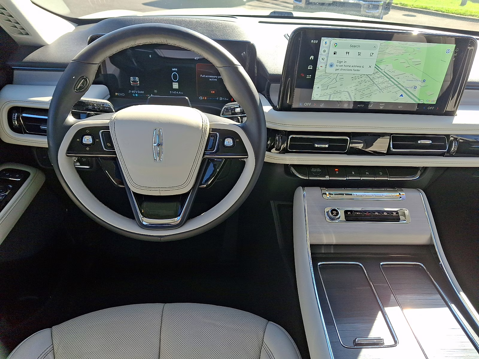 2025 Pristine White Metallic Tri-Coat - AZ Lincoln Aviator Reserve AWD