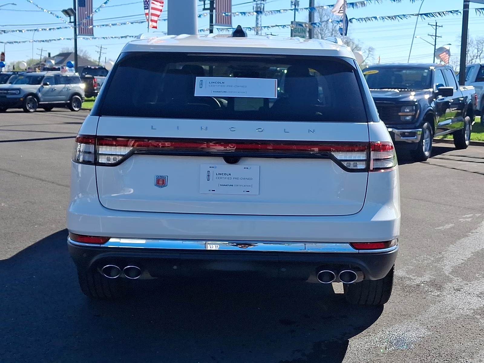 2025 Pristine White Metallic Tri-Coat - AZ Lincoln Aviator Reserve AWD