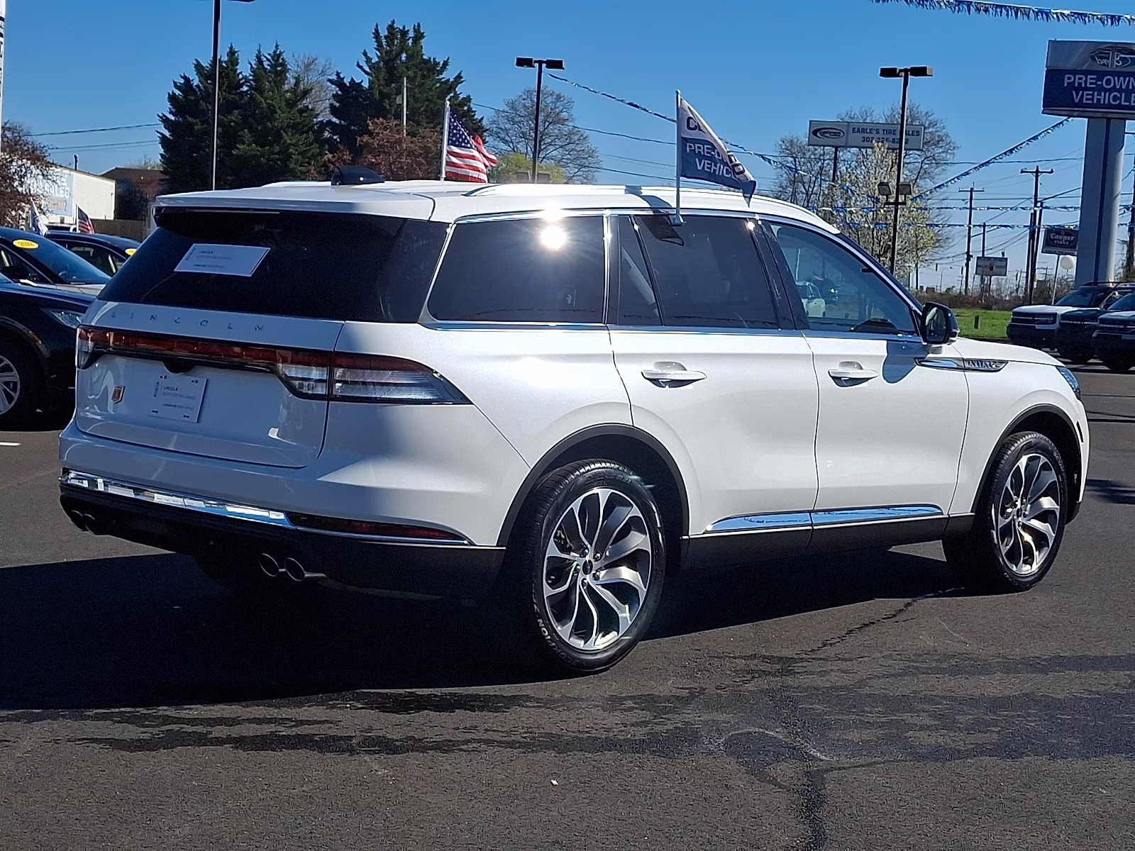 2025 Pristine White Metallic Tri-Coat - AZ Lincoln Aviator Reserve AWD