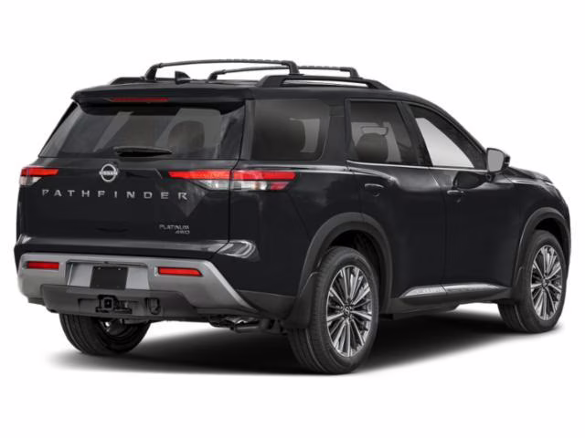 2026 Super Black Nissan Pathfinder Platinum 4WD 4X4 SUV