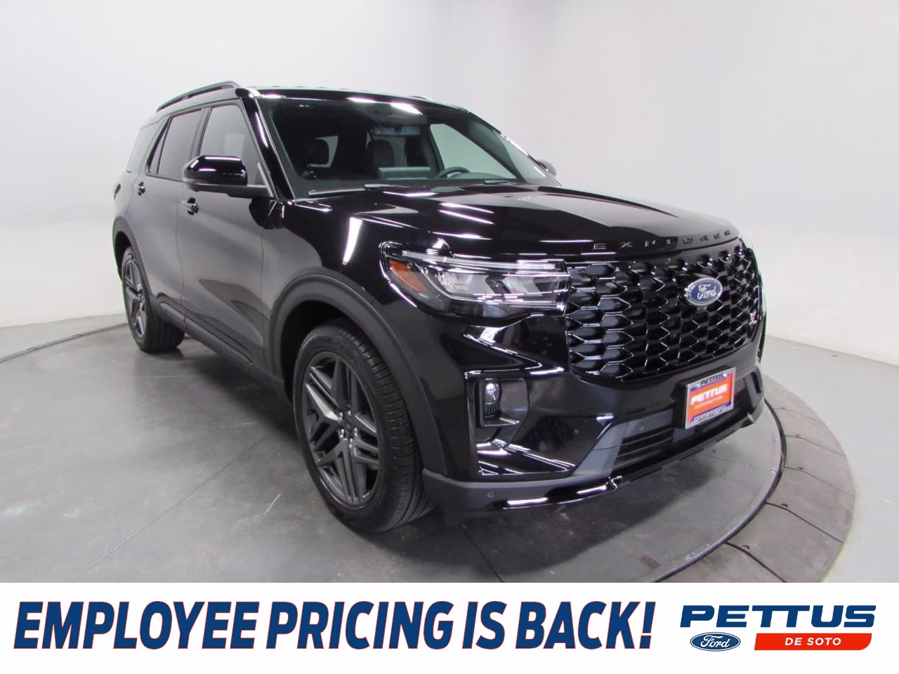 2026 Agate Black Metallic Ford Explorer ST 4X4 SUV