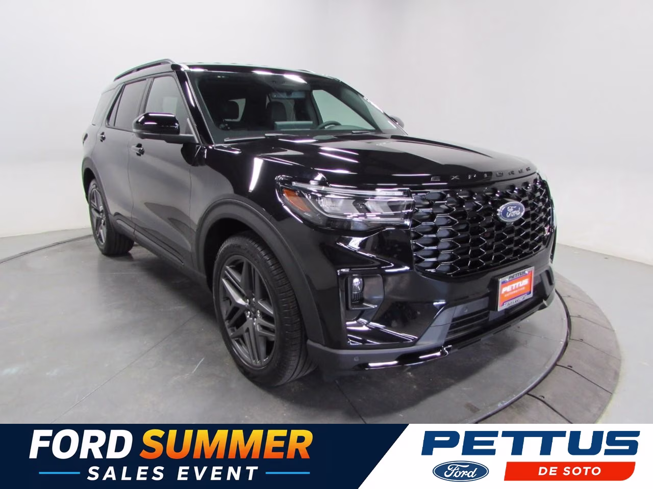 2026 Agate Black Metallic Ford Explorer ST 4X4 SUV