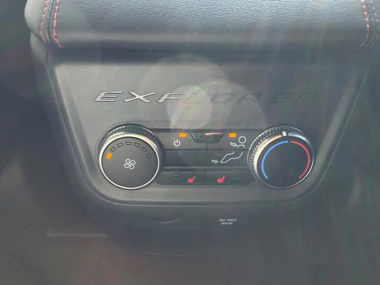 2026 Rapid Red Metallic Tinted Clearcoat Ford Explorer ST-Line 4X4 SUV