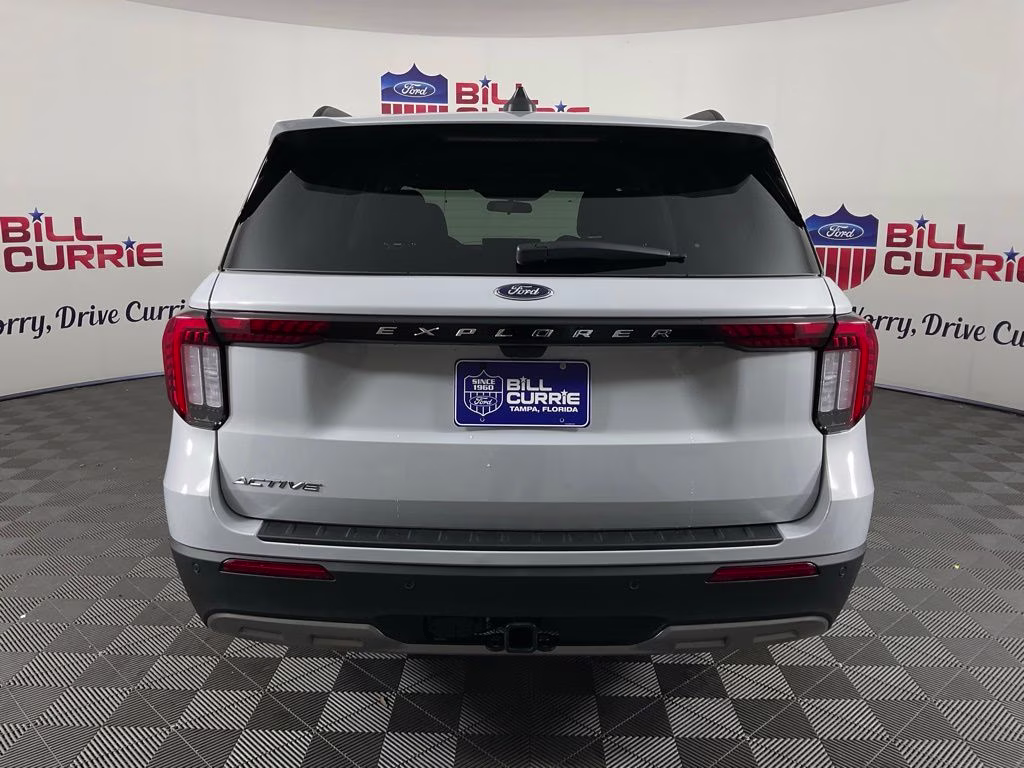 2026 White Ford Explorer Active RWD SUV