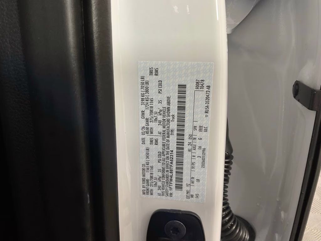 2026 Oxford White Ford F-150 Tremor 4X4 Truck