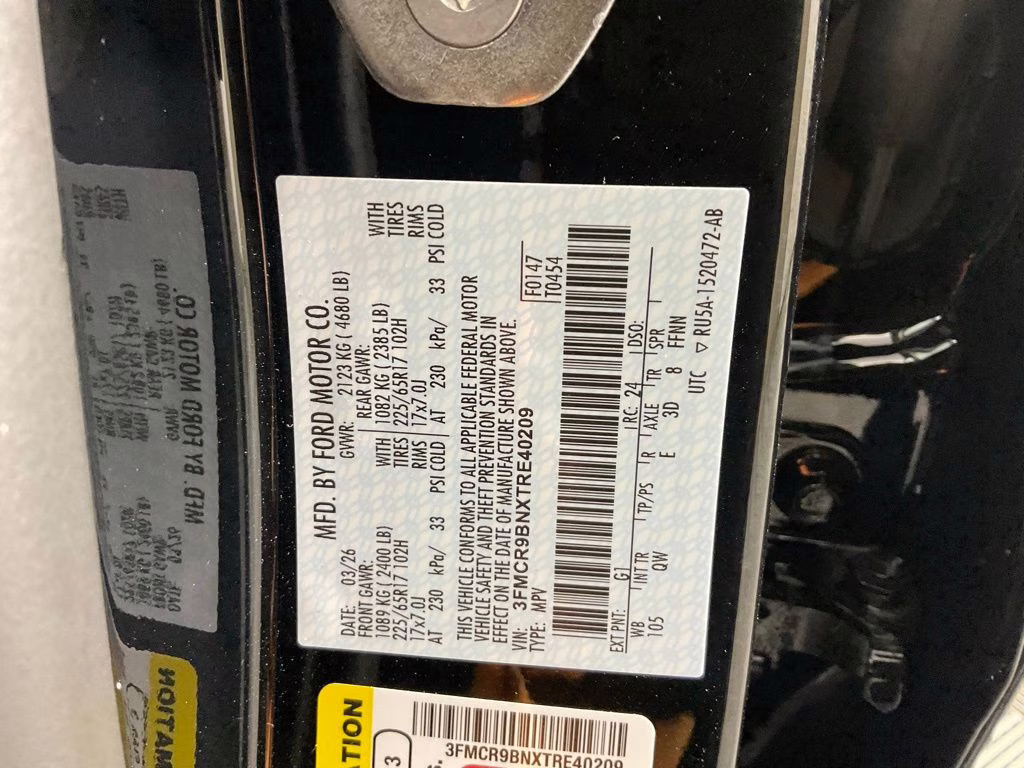 2026 Shadow Ford Bronco Sport Big Bend 4X4 SUV