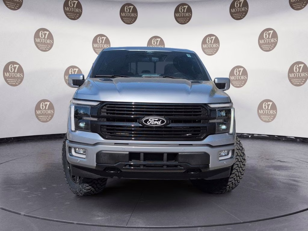 2025 Silver Metallic Ford F-150 Platinum 4X4 Truck