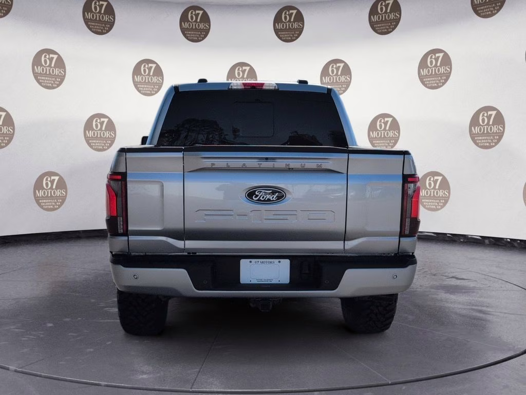 2025 Silver Metallic Ford F-150 Platinum 4X4 Truck