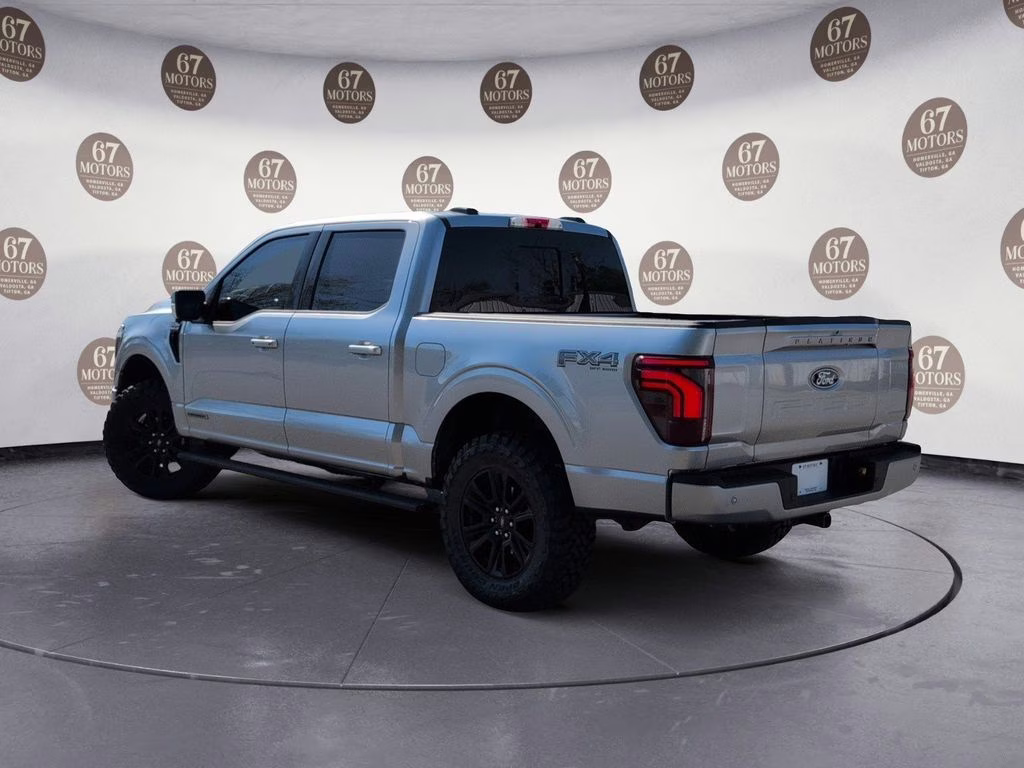 2025 Silver Metallic Ford F-150 Platinum 4X4 Truck