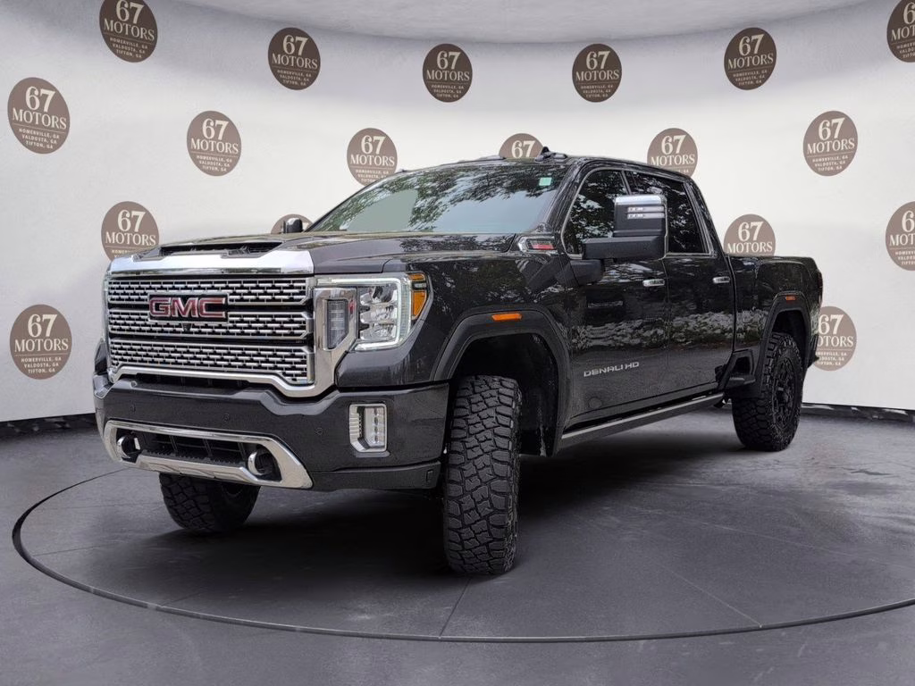 2021 Carbon Black Metallic GMC Sierra 2500HD Denali 4X4 Truck