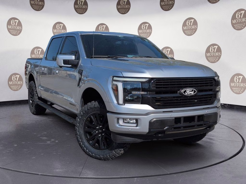2025 Silver Metallic Ford F-150 Platinum 4X4 Truck