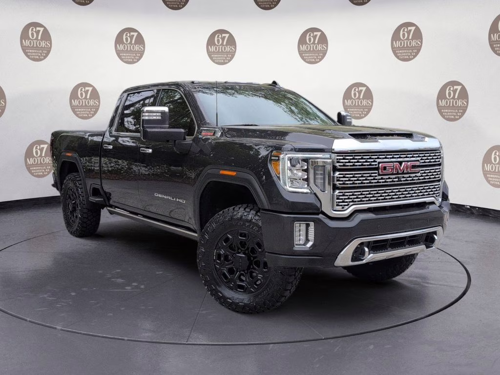 2021 Carbon Black Metallic GMC Sierra 2500HD Denali 4X4 Truck