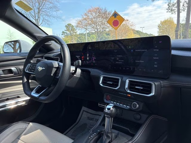 2024 Oxford White Ford Mustang EcoBoost Premium RWD Coupe