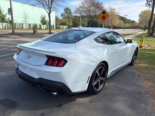 2024 Oxford White Ford Mustang EcoBoost Premium RWD Coupe