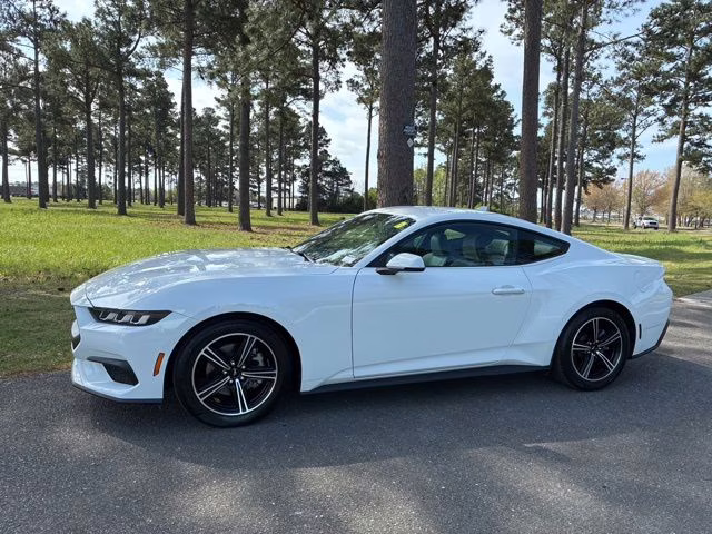 2024 Oxford White Ford Mustang EcoBoost Premium RWD Coupe
