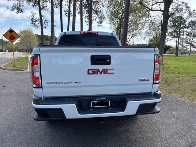 2019 Summit White GMC Canyon All Terrain 4X4 Truck