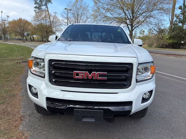 2019 Summit White GMC Canyon All Terrain 4X4 Truck