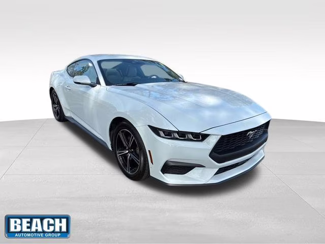 2024 Oxford White Ford Mustang EcoBoost Premium RWD Coupe
