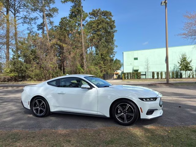 2024 Oxford White Ford Mustang EcoBoost Premium RWD Coupe