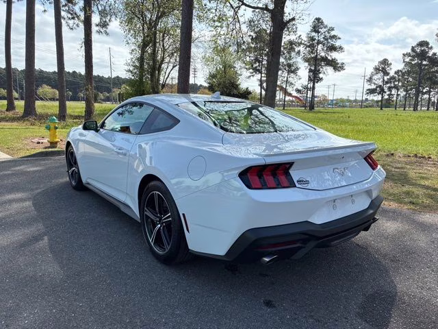2024 Oxford White Ford Mustang EcoBoost Premium RWD Coupe