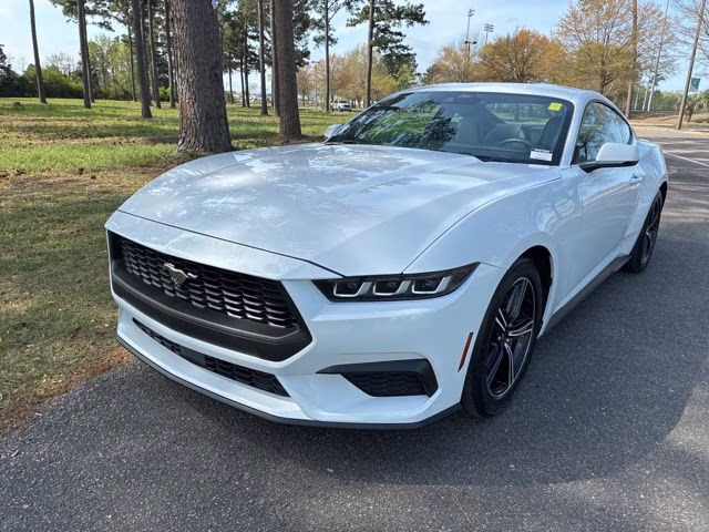 2024 Oxford White Ford Mustang EcoBoost Premium RWD Coupe