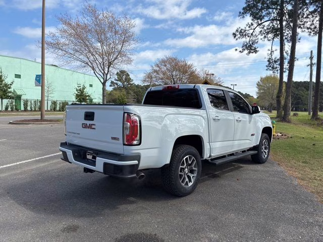 2019 Summit White GMC Canyon All Terrain 4X4 Truck