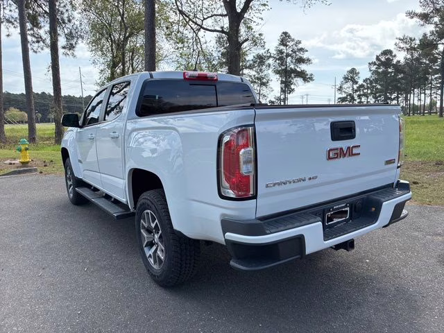2019 Summit White GMC Canyon All Terrain 4X4 Truck