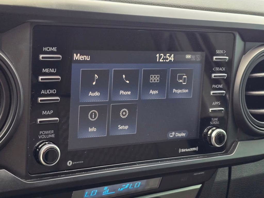 2021 Midnight Black Metallic Toyota Tacoma SR 4X4 Truck