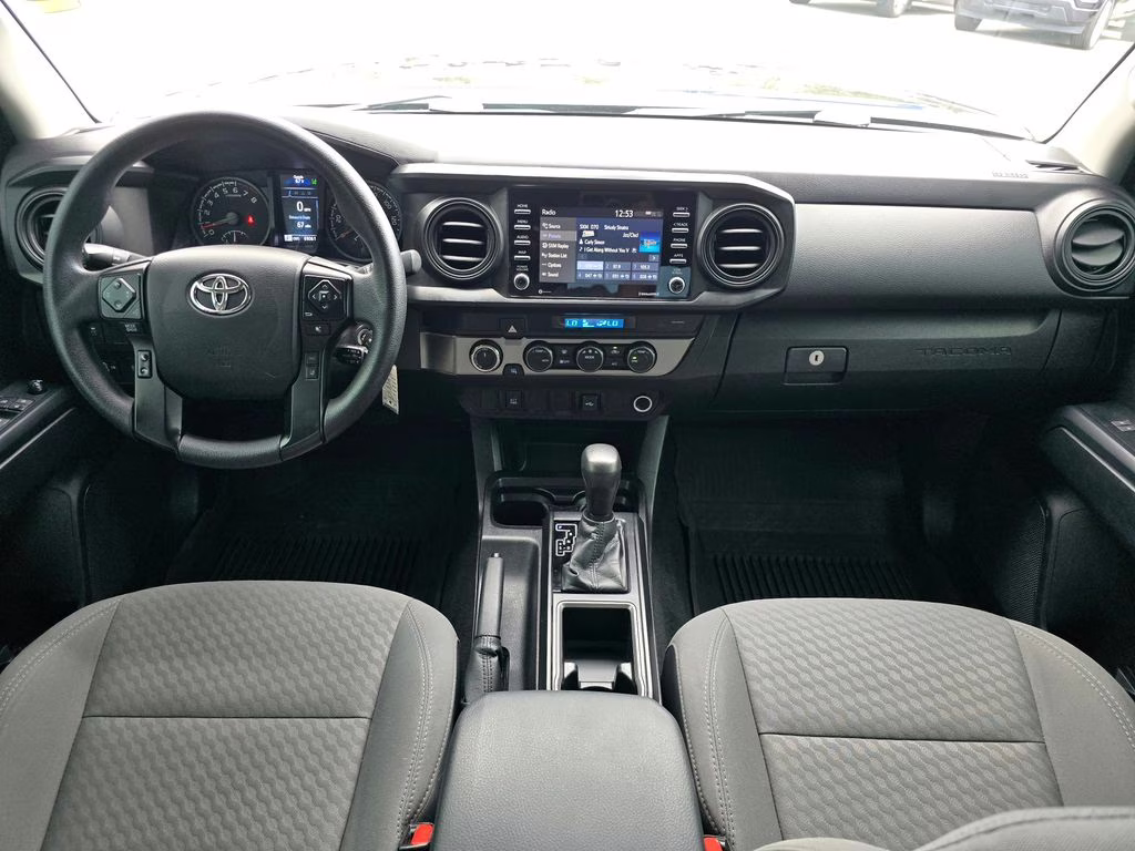 2021 Midnight Black Metallic Toyota Tacoma SR 4X4 Truck