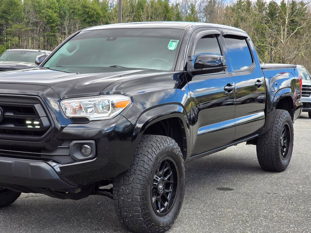 2021 Midnight Black Metallic Toyota Tacoma SR 4X4 Truck