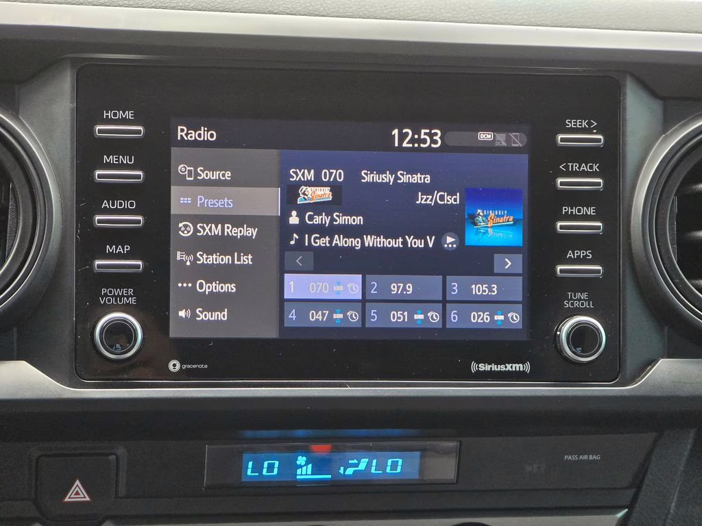 2021 Midnight Black Metallic Toyota Tacoma SR 4X4 Truck