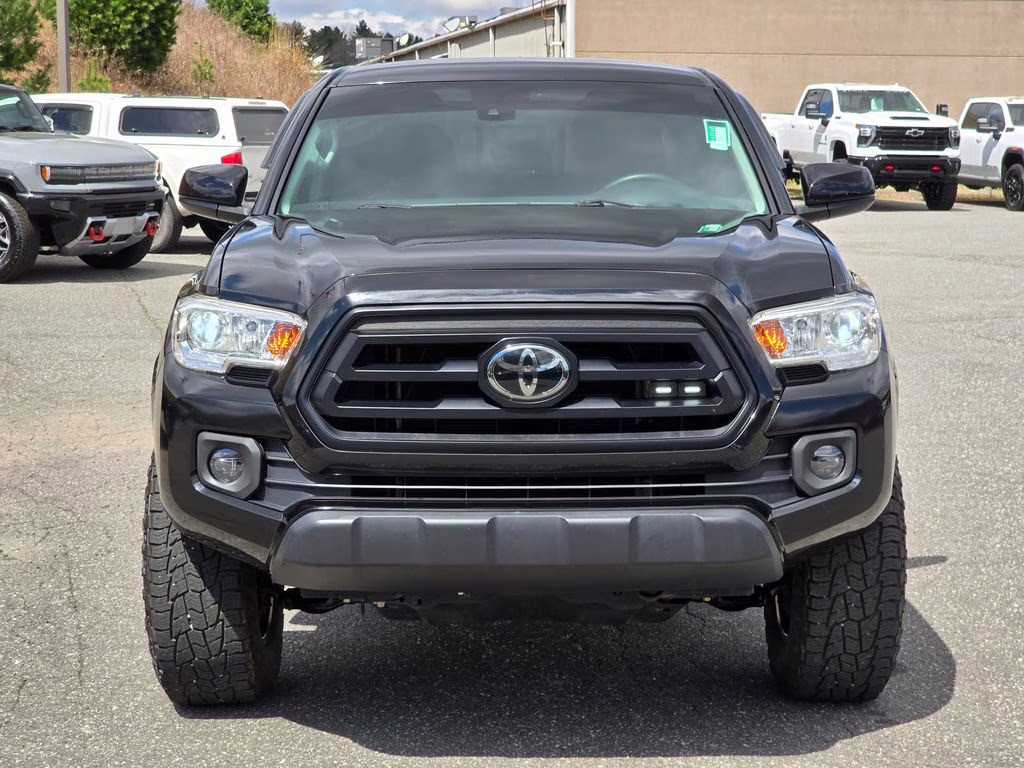 2021 Midnight Black Metallic Toyota Tacoma SR 4X4 Truck
