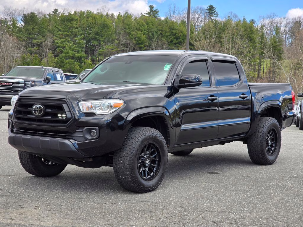 2021 Midnight Black Metallic Toyota Tacoma SR 4X4 Truck