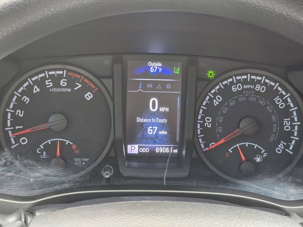 2021 Midnight Black Metallic Toyota Tacoma SR 4X4 Truck