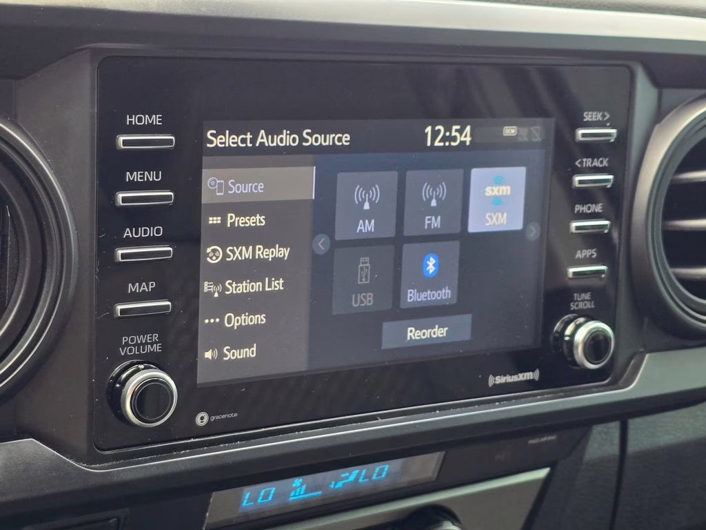 2021 Midnight Black Metallic Toyota Tacoma SR 4X4 Truck