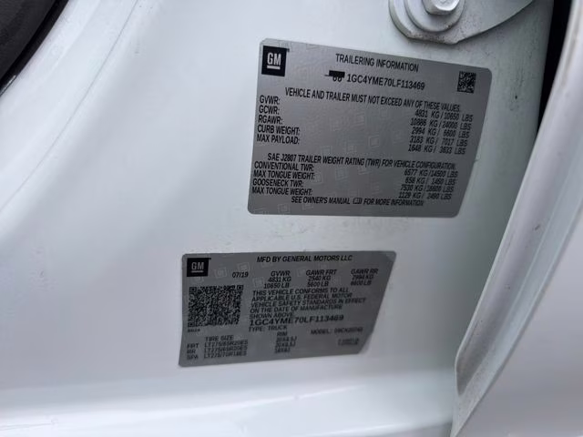 2020 Summit White Chevrolet Silverado 2500HD Custom 4X4 Truck