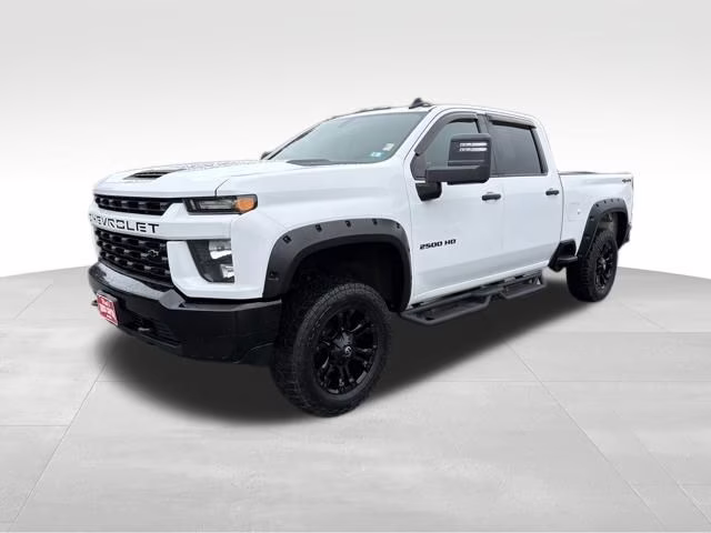 2020 Summit White Chevrolet Silverado 2500HD Custom 4X4 Truck