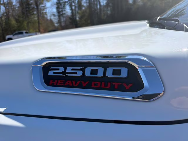 2024 Bright White Clearcoat Ram 2500 Big Horn 4X4 Truck