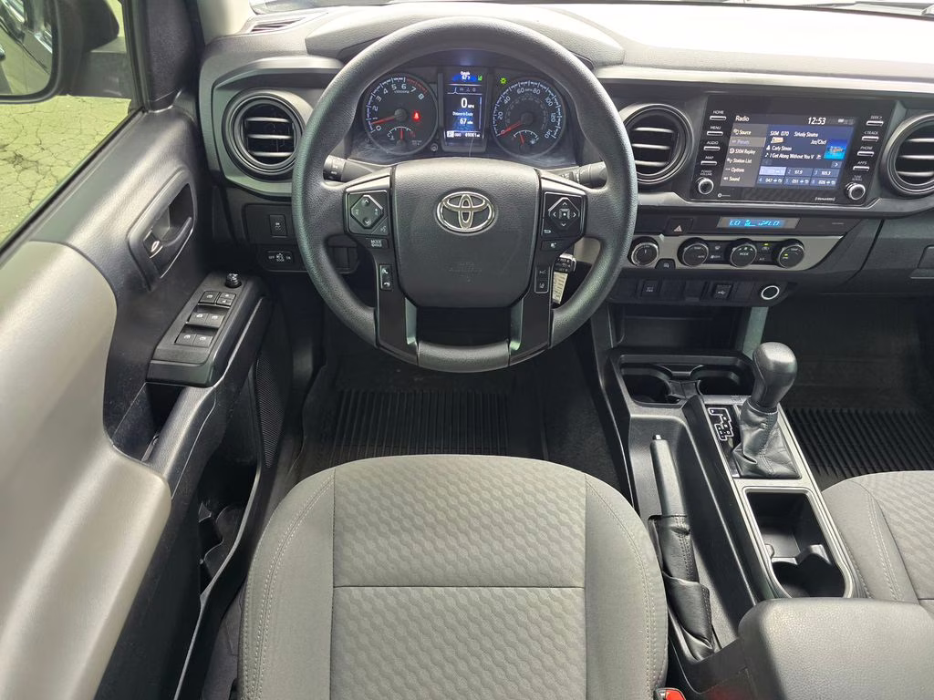 2021 Midnight Black Metallic Toyota Tacoma SR 4X4 Truck