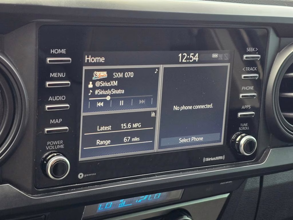 2021 Midnight Black Metallic Toyota Tacoma SR 4X4 Truck