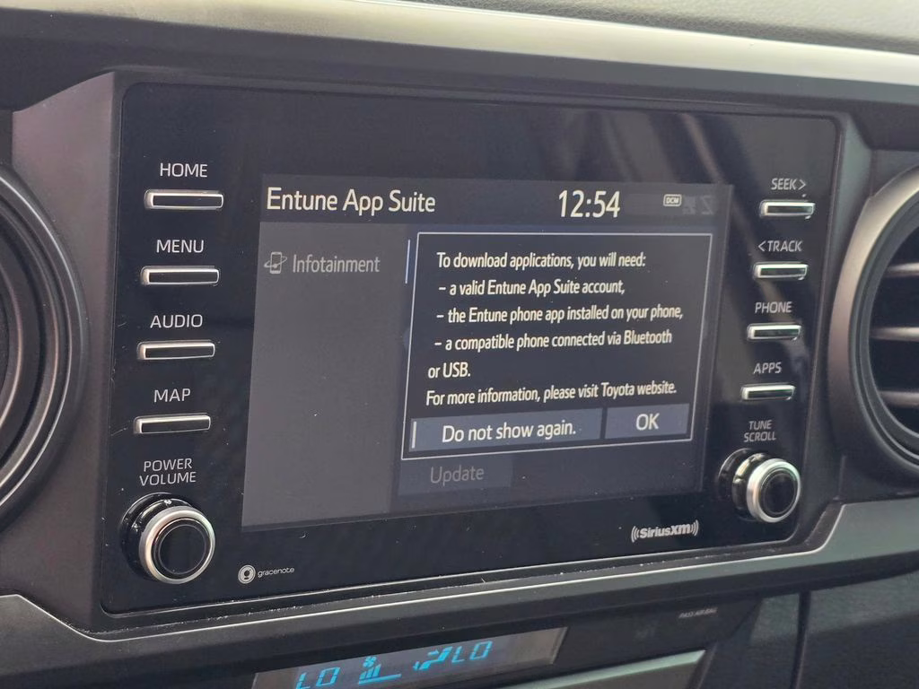 2021 Midnight Black Metallic Toyota Tacoma SR 4X4 Truck