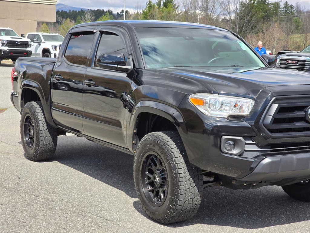 2021 Midnight Black Metallic Toyota Tacoma SR 4X4 Truck
