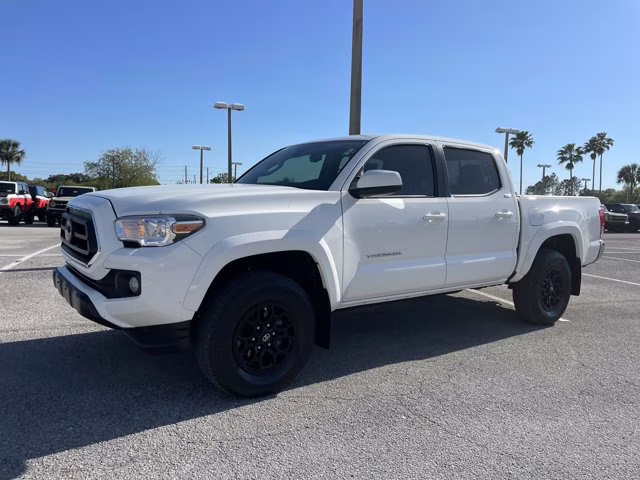 2021 Super White Toyota Tacoma 2WD SR5 RWD Truck