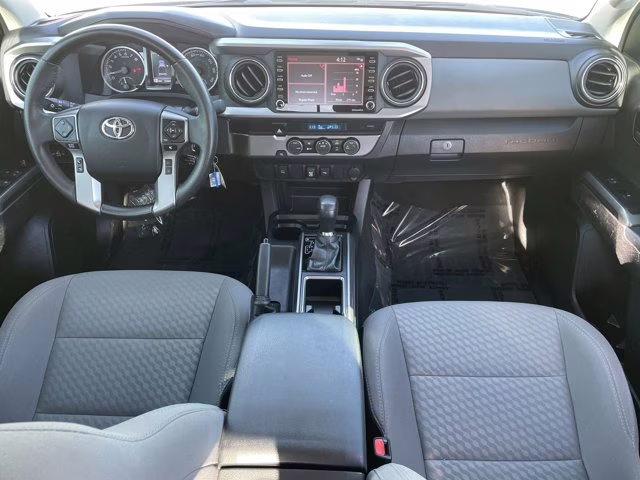 2021 Super White Toyota Tacoma 2WD SR5 RWD Truck