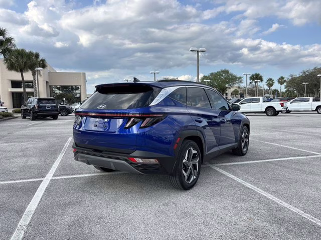 2023 Intense Blue Hyundai Tucson Limited FWD SUV