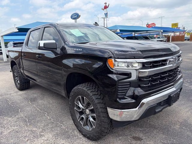 2024 Black Chevrolet Silverado 1500 LT RWD Truck