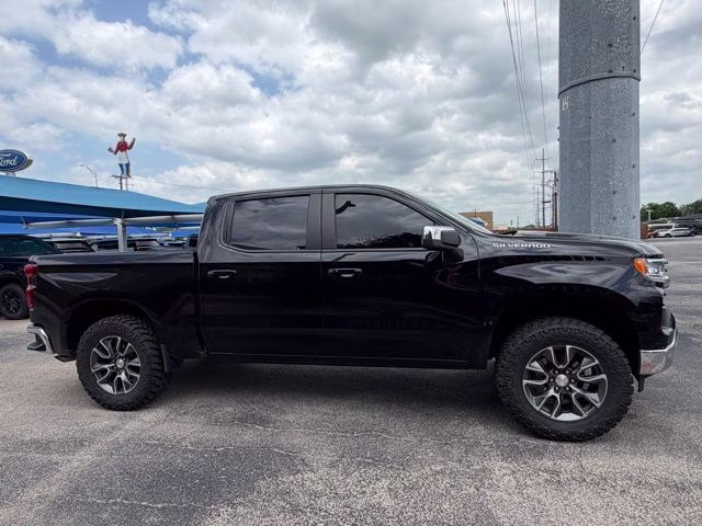 2024 Black Chevrolet Silverado 1500 LT RWD Truck