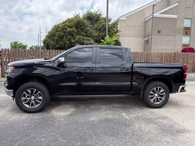 2024 Black Chevrolet Silverado 1500 LT RWD Truck