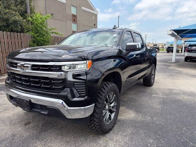 2024 Black Chevrolet Silverado 1500 LT RWD Truck